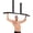 B. Ceiling Mount & Wall Mount Pull Up Bar, variant on Pull Up Bar  Chin Bars Ceiling Mount Workout For Home Gym Beam Crossfit - Heavy-duty Foam Grip Easy Installation