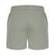 thumbnail image 4 of pstuiky Pantalones cortos cargo para hombre, Pantalones cortos de culturismo elásticos con cordón y bolsillo informales a la moda para hombre Pantalones cortos de golf, 4 of 6