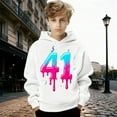 thumbnail image 2 of ZXLBBD Boys Pullover Hoodie Soft Sweatshirt with Pocket for Kids Playground and Outdoor Activities Versatile Trendy Casual Dailywear, 2 of 4