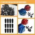 thumbnail image 4 of OUNONA 80 Pcs Aile de Vol Durable avec Angle de 90 Degrés pour Usage Domestique, 4 of 7