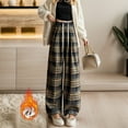 thumbnail image 4 of Sngxgn Women's Wide Leg Lounge Pants with Pockets Lightweight High Waisted Adjustable Tie Knot Loose Trousers(Yellow,M), 4 of 9