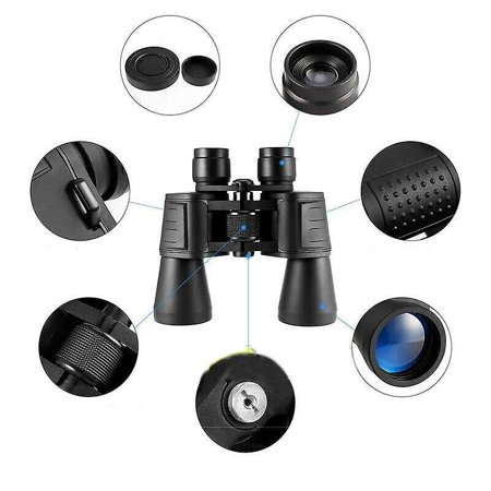 180x100 Military Binoculars Day/Night BAK4 Optics Waterproof Camping