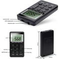 Emlimny Personal AM/FM Pocket Radio, Digital Tuning, Rechargeable ...