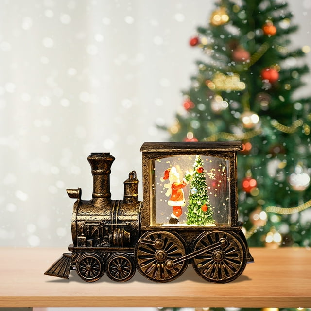 Christmas Train Train Christmas Ornaments Christmas Train Tabletop Centerpiece Xmas Dinosaur Christmas Ornament Set And Christmas Bulbs Giraffe Ornament Pan Ornament Random Ornament Assortment