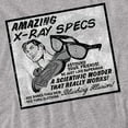 thumbnail image 3 of Superman X-Ray Specs Advert Kids T Shirt (2) for Toddler Boys and Girls, Athletic Heather, 3 of 4