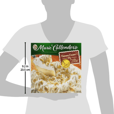 Marie Callender's Frozen Pie Dessert, Banana Cream, 38 Ounce