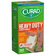 Curad Heavy Duty Assorted Bandages 30 ea (Pack of 6)