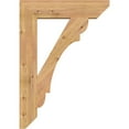 thumbnail image 3 of Ekena Millwork 5 1/2"W x 28"D x 40"H Olympic Slat Smooth Bracket, Western Red Cedar, 3 of 4