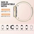 thumbnail image 5 of KOMI Metal Band Compatible with Apple Watch Band 40mm 38mm 41mm 45mm 44mm 42mm 49mm for Women Men, Stainless Steel Milanese Mesh Loop Magnetic Wristbands for iWatch Series 9 8 7 6 5 4 3 2 1 SE Ultra, 5 of 8