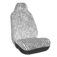 thumbnail image 1 of Fotbe Silver Mosaic Funda para Asiento de Auto con Estampado – Impermeable y Antisudor – Ajuste Universal, Lavable a Máquina, Antideslizante (1 Pieza), 1 of 5