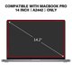 thumbnail image 1 of Paquete de 2 protectores de pantalla para laptop compatible con MacBoo, 1 of 2