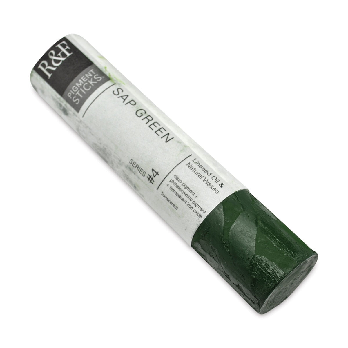 R&F Handmade Paints 224F Oil Pigment Stick 188ml Sap Green