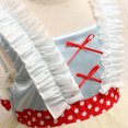 thumbnail image 2 of Déguisement de Princesse pour Fille Snow Robe de Fête avec Bandeau Halloween Cosplay Déguisement, 2 of 7