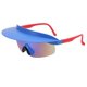 thumbnail image 5 of sweethay Ciclismo gafas de sol portátiles hombres mujeres adultos niños ergonómico colorido universal bicicletas gafas azul verde Azul verde 2Conjunto, 5 of 6