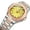 rosegold&yellow, variant on Watch for Woman Square Ladies Quartz Watches Luminous Waterproof Women Female Clock