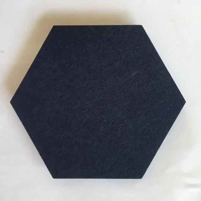 10 Uds. Pegatinas de pared hexagonales de fieltro, fondo de transmisión en vivo no tejido, renovación de pared interior, pegatinas de pared autoadhesivas