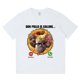 thumbnail image 1 of Camiseta gráfica divertida "Don Pollo Is Calling" para hombre y mujer, ropa vintage de moda informal, camisetas de algodón de gran tamaño, ropa urbana, 1 of 6