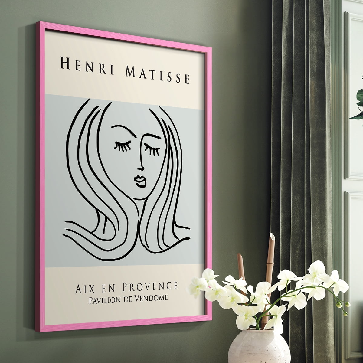Matisse LXXV Framed Print - Solid Wood