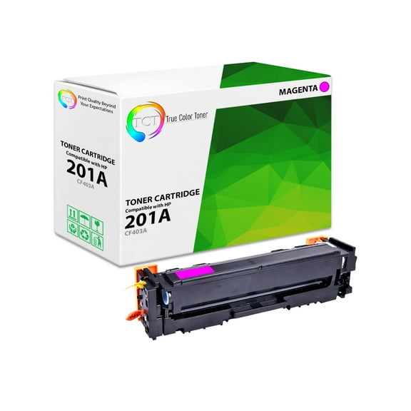 TCT 201A Magenta Toner Cartridge - Premium Compatible Replacement for HP 201A CF403A