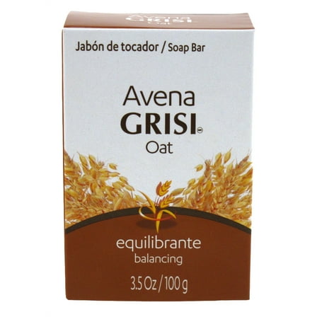 Grisi Bar Soap Oat Balancing 3.5 Ounce (Pack of 2)
