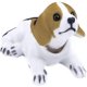 thumbnail image 5 of Lindo perro sacudiendo la cabeza, Beagle asintiendo perro blanco negro, perro marrón claro asintiendo con la cabeza, decoraciones interiores del coche, regalos creativos, decoración del coche, 5 of 5