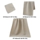 thumbnail image 3 of Waffles Set Towel Friendly Gift Waffles Towel Bath Towel Squares Towel 3 Piece Set, 3 of 6