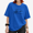 Blue-2, variant on Women's Reading Labrador Dog Just One More Chapter Graphic Short Sleeve T-shirt Relaxed Casual Top
