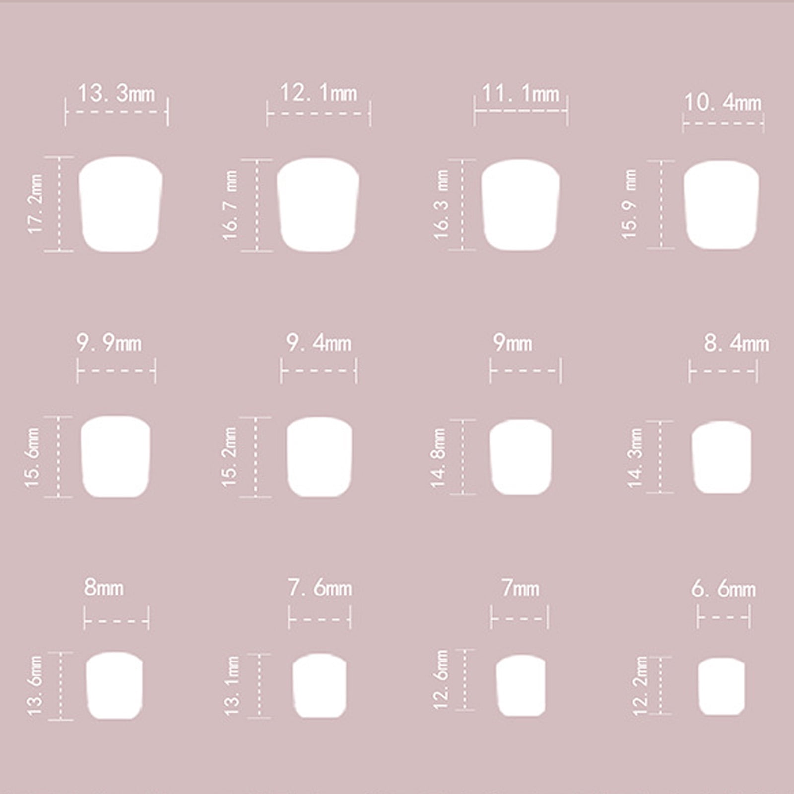24 Pcs French Tip Press On Nails Short Square False Nails Leaf Acrylic Nails Simple Full Covers On Nails for Woman