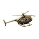 thumbnail image 5 of Mini estatua de helicóptero de latón, adorno decorativo para escritorio. Retro, 5 of 9