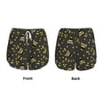 thumbnail image 3 of Gaeub Bumblebee Print Women's Athletic Shorts,High Waisted Running Shorts,Pocket Sporty Short,Gym Elastic Workout Shorts-Small, 3 of 7