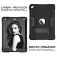 thumbnail image 3 of Dteck Shockproof Case For iPad Air 2, Heavy Duty Hybrid Kickstand Back Cover Black, 3 of 4