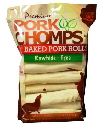 pork chomps vs rawhide