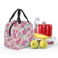 thumbnail image 5 of Sikiie Purple Watercolor Flowers Lunch Bag for Women & Men Adult Insulated Lunch Box, Food Lunch Containers Lunch Tote Bags for Work, Travel, Outdoor, 5 of 8