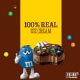 thumbnail image 5 of M&M's Chocolate Ice Cream Cookie Sandwiches, 16 fl oz, 4 Pack, 5 of 15