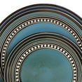thumbnail image 3 of Gibson Elite Cafe Versailles 16 Pieces Double Bowl Dinnerware Set-Blue, 3 of 3
