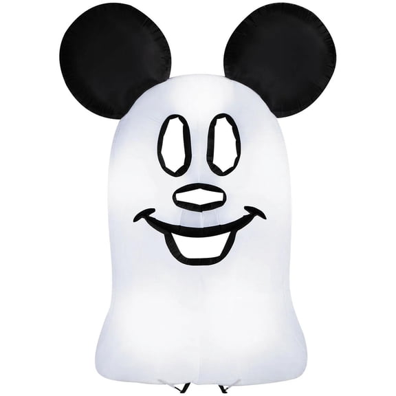 Disney Men's Mickey Mouse Flat Giant Halloween Inflatable - White Giant