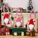 thumbnail image 3 of Bolsa de regalo grande de Navidad para niños, saco de Papá Noel con cordón, decoración navideña, regalo de fiesta, recuerdo de Año Nuevo 2023, 2024, 3 of 4