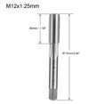 thumbnail image 2 of Unique Bargains 2pcs Robinets Métriques M12x1.25mm Pas Fileté Robinet HSS pour la Perceuse Électrique Routeur, 2 of 4