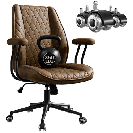 homezeer mid-century modern pu leather product