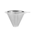 thumbnail image 1 of Hongchun 2pcs Paperless Stainless Steel Permanent Coffee Filter 12*8cm, 1 of 4