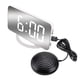 thumbnail image 1 of Reloj despertador YUANXCMXG con vibración fuerte digital espejo y agitador de cama, 1 of 5