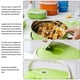 thumbnail image 3 of Fiambrera térmica, cajas apilables de metal de acero inoxidable para comida caliente Bento para adultos, contenedor de almuerzo LYD Vajilla, 3 of 7