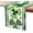 Green Leaves, variant on Green Table Runner Four Leaves Table Runner Seasonal Saint Patricks Day Kitchen Dining Table Decoration for Home Party Indoor 12"×72"
