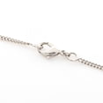 thumbnail image 4 of Pre-Owned CHANEL Coco Mark Necklace, Stainless Steel, Women's, Silver (Good), 4 of 7