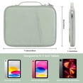 thumbnail image 2 of Funda de transporte para tableta Cayeelu para iPad Pro 11, iPad 10.9, iPad Air 11, 2 of 7