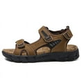 thumbnail image 2 of Sandals Men's Thick Soles Open Toe Men's Beach Shoes Soft Sole Fashion Large Size Outdoor, 2 of 5