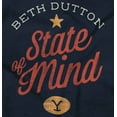 thumbnail image 2 of Yellowstone Beth Dutton State of Mind Romper Boys or Girls Infant Baby Brisco Brands 12M, 2 of 6