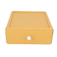thumbnail image 1 of Boîte de Rangement à Tiroirs Cosmétiques, Boîte de Rangement Multifonctionnelle Grande Capacité avec Poignée pour Maison Bureau Coiffeuse Jaune, 1 of 8