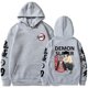 thumbnail image 1 of Demon Slayer Inosuke Hashibira sudaderas con capucha Anime Kimetsu no Yaiba con capucha lindo Kawaii Sudadera con capucha de gran tamaño Tops hombres mujeres sudaderas, 1 of 4