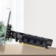 thumbnail image 2 of NGFF PCI-E 16X una 4 Puertos U.2 NVME Tarjeta de ExpansióN Dividida SFF-8639/8643 NVME PCIE SSD Adaptador para Placa Base SSD, 2 of 5